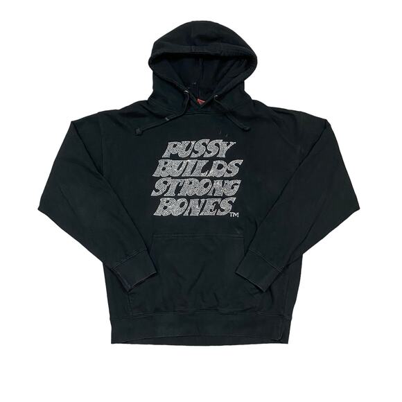 LaRopa PBSB Rhinestone Hoodie Men's L Streetwear